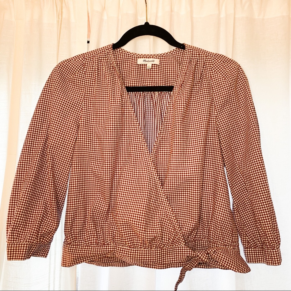 Madewell Wrap Top